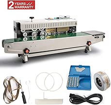DPL Automatic Continuous Sealing Machine Food Sealer Horizontal Auto Impulse Sealer Machine Plastic Sealer Food Grade Packing - coolthings.us