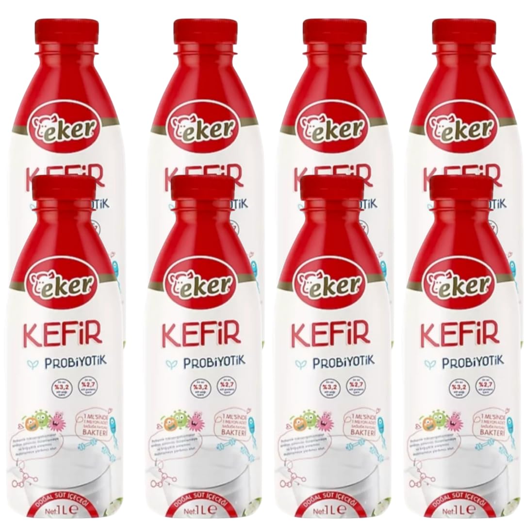 Eker Kefir Getränk aus fermentierter Milch 1000 ml x 8 Stück