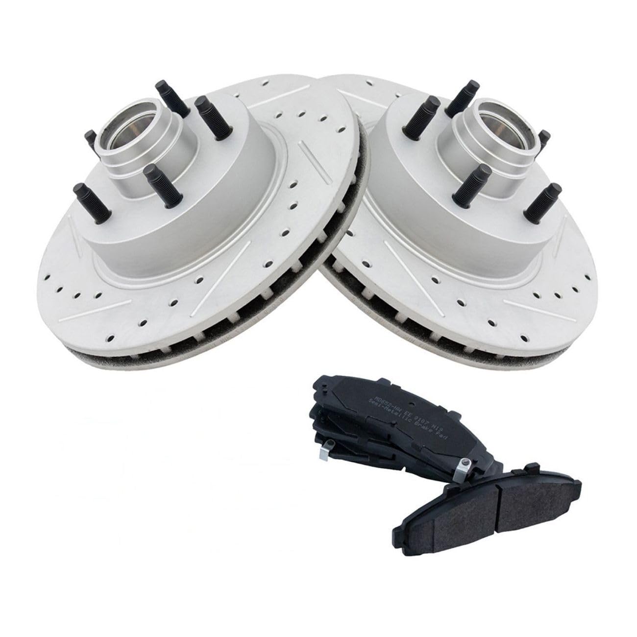Amazon.com: ChiBianSong Disc Brake Rotor And Pad Set Kit Front 