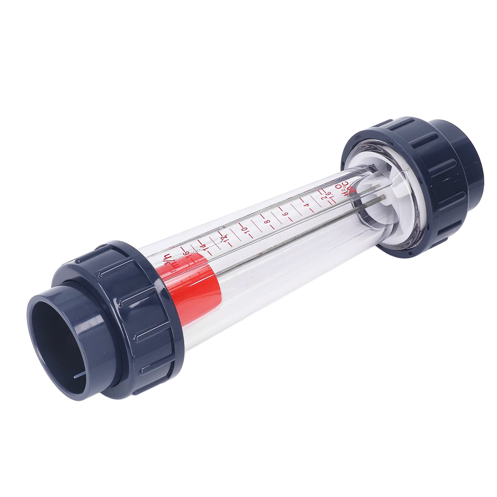 Wakects Wodomierz Przepływu 1.6-16m³/h Rurki Plastikowe z Pływakiem ABS