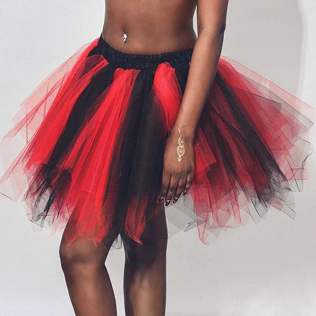Layered Tutu Skirt Tulle Dance Tutu Ballet Skirts Festival Tutu Costume for Women and Girls - Image 5