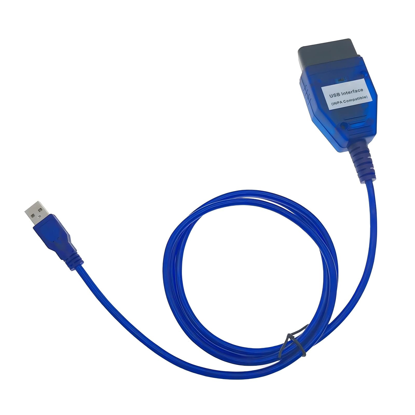 Cavo USB OBD2 K DCAN per codifica BMW | Interfaccia scanner ISTA+ INPA Rheingold OBD INPA K+CAN INPA K DCAN OBD2