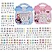 Nagelsticker Kinder Mädchen 10 Blatt Tomicy Nail Art Aufkleber Disney Nail Art Stickers Disney Nagel Sticker Disney für Nägel Wassertransfer Aufkleber Auf Nagel Aufkleber(Frozen,Mickey Mouse)
