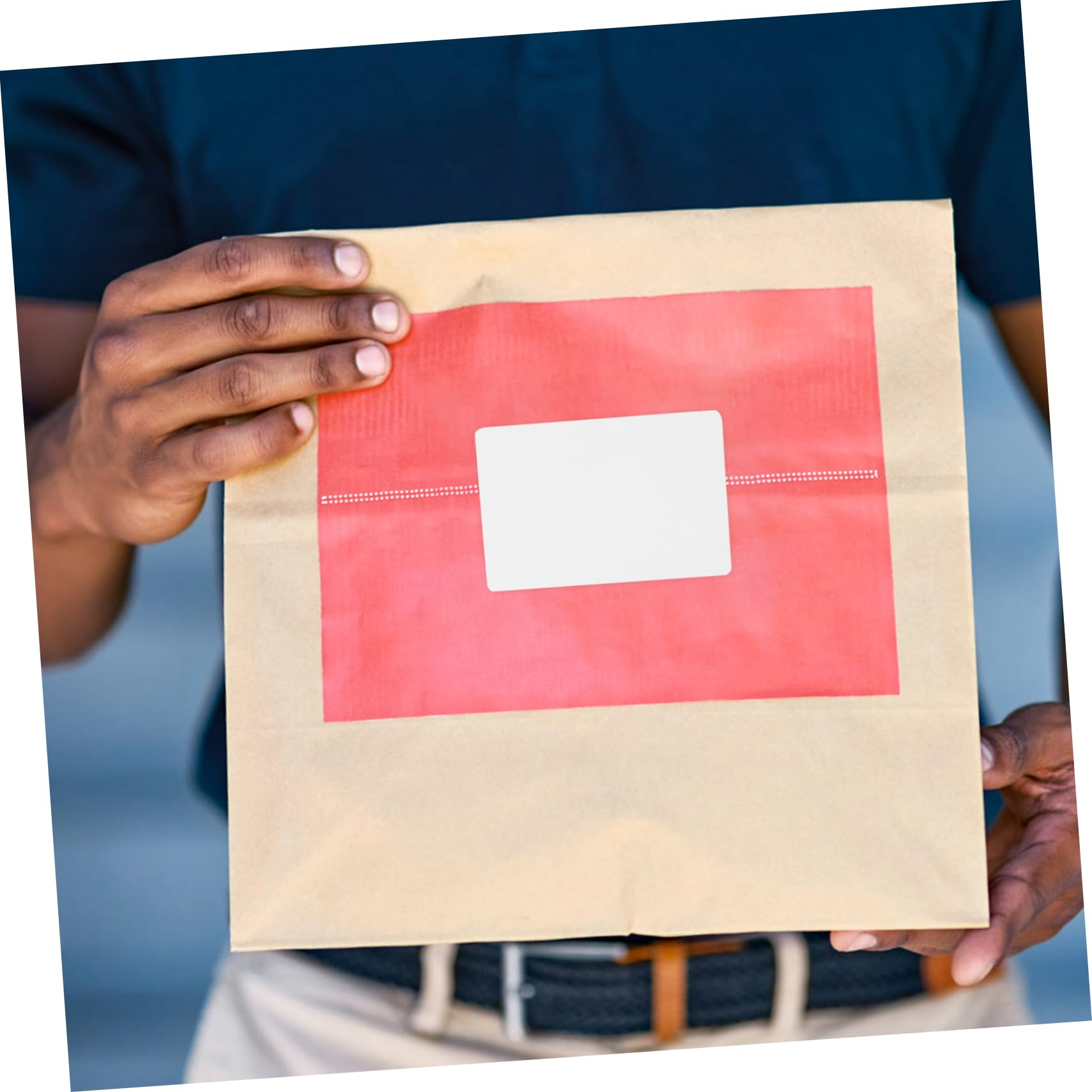 Étiquettes Thermiques Autocollantes Blanches, 1 Rouleau 3000 Feuilles