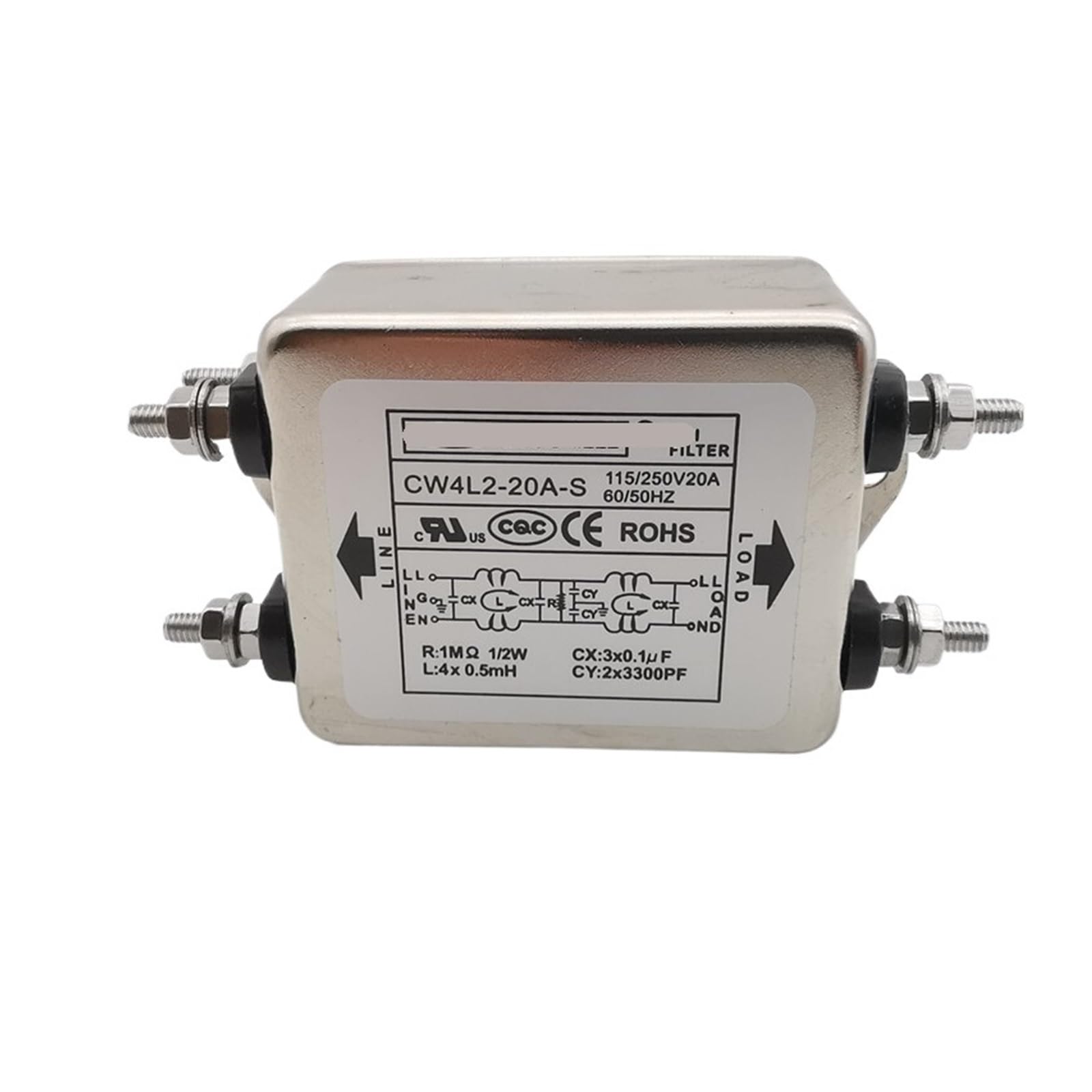 CW4L2 filtro de potencia supresor de interferencias electromagnéticas