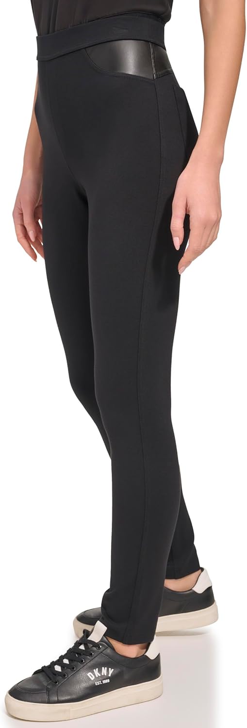 DKNY Womens Pull on Skinny Pant - Image 2