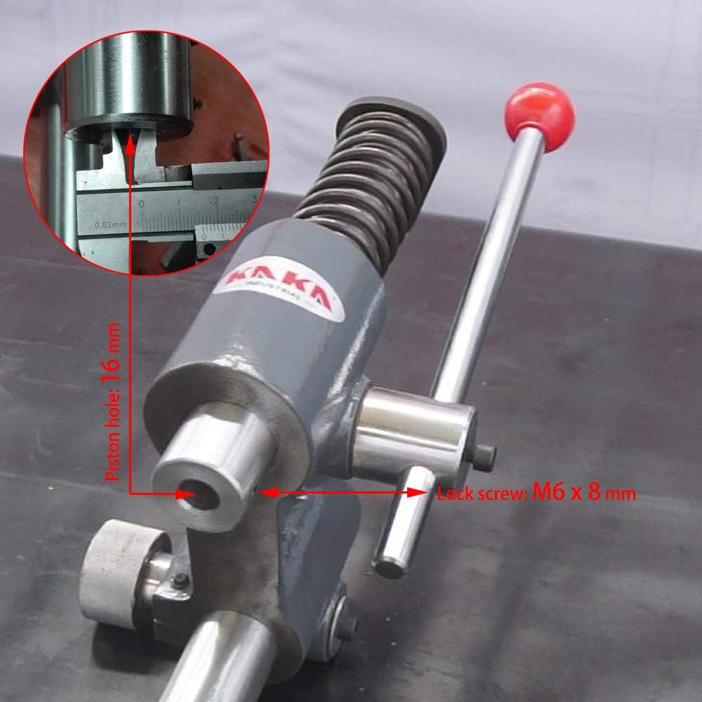KAKA INDUSTRIAL Arbor Press, 2-Ton Capacity Manual Press, Hand Punching Machine, Adjustable Height up to 8 inch for Bearing Installation, Metal Bending and Assembly Work​ AP-2S