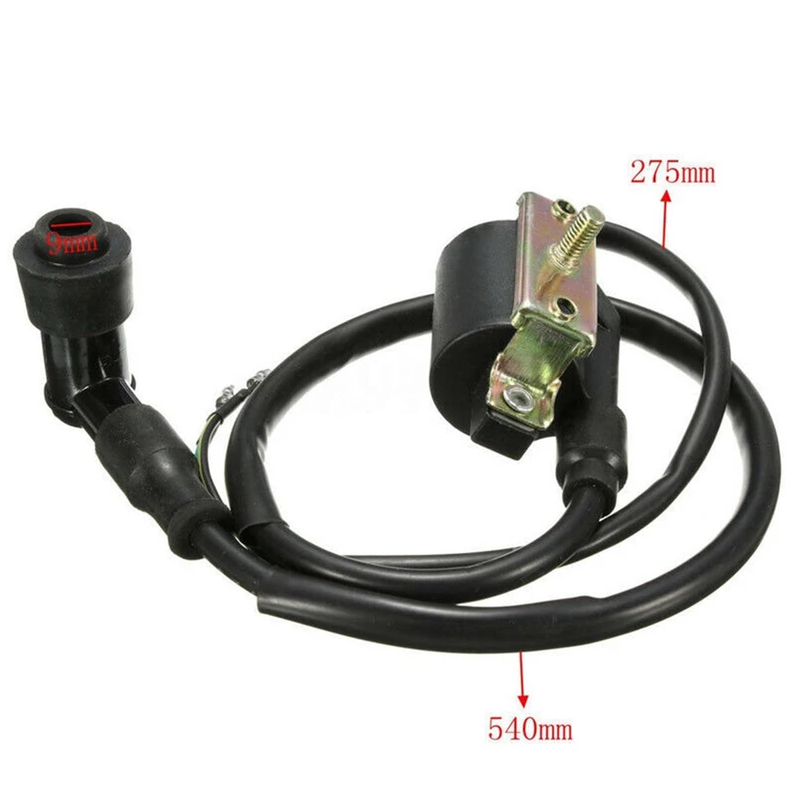 5 pezzi/set cablaggio interruttore on-off bobina CDI scintilla per kit candela per 110 125 140 per cc per pit bike ATV