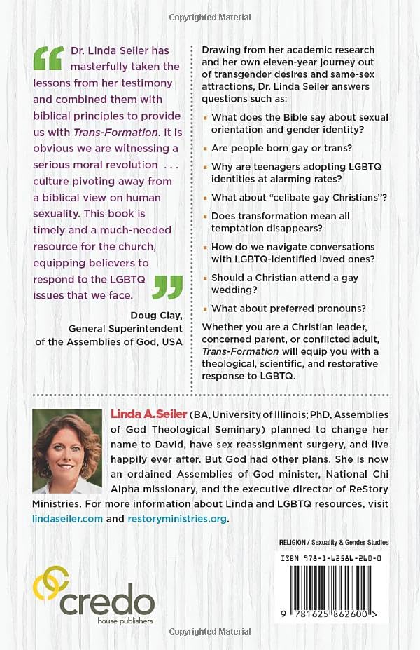 Image of Trans-Formation: A Former Transgender Responds to LGBTQ