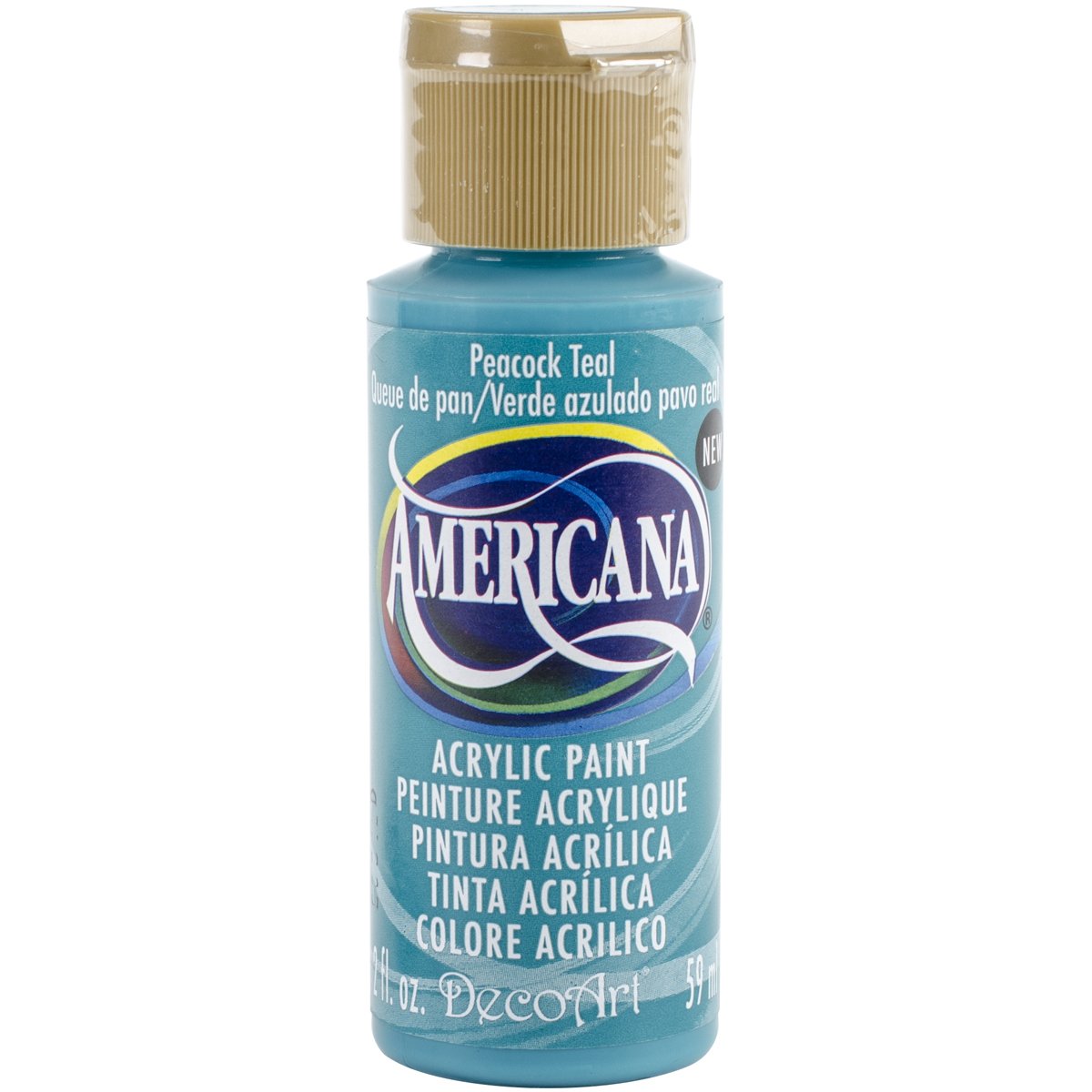 Americana Acrylic Paint 2oz-Peacock Teal