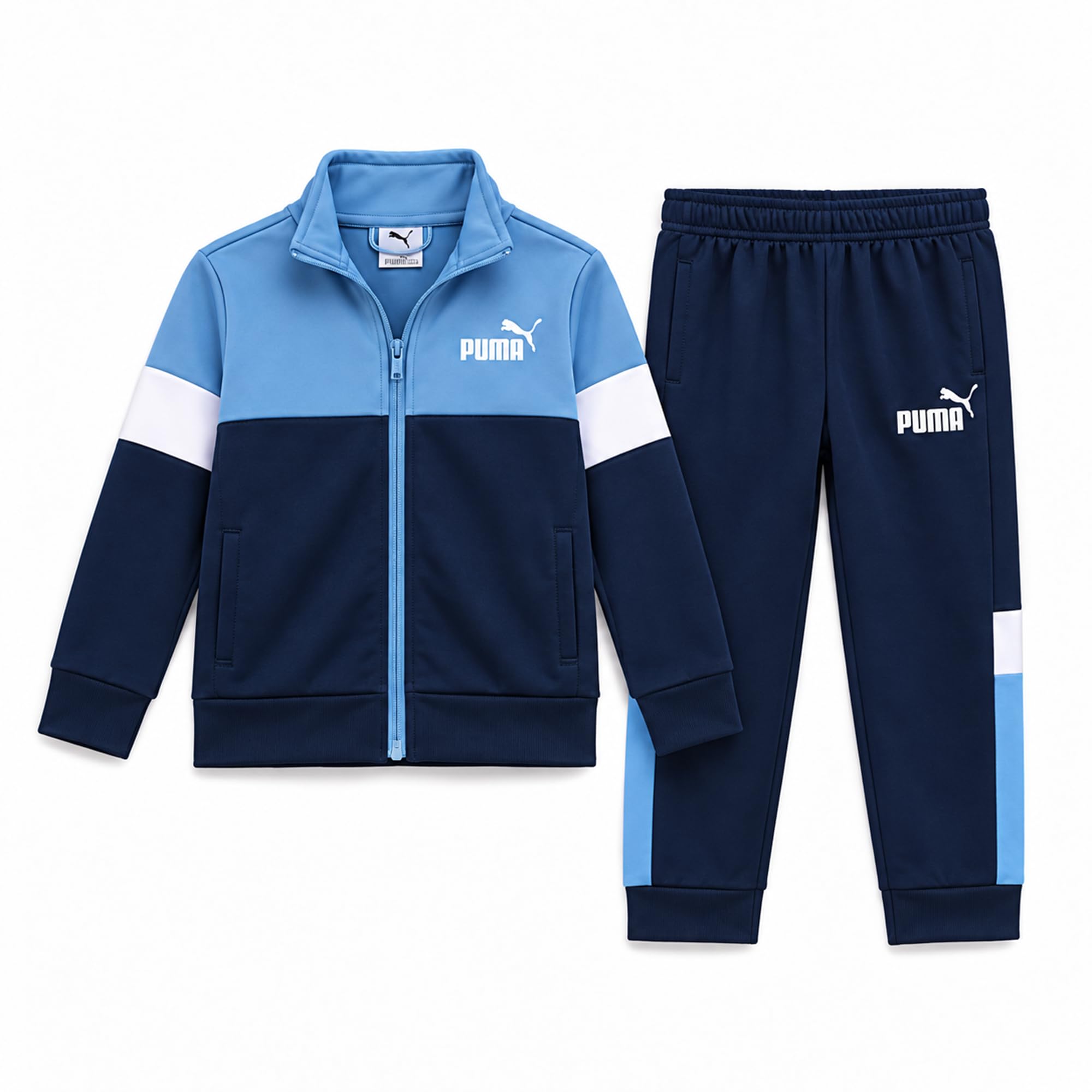 Toddler Boys Tracksuit, 2 Piece Tricot Zip Jacket and Sweatpants Set