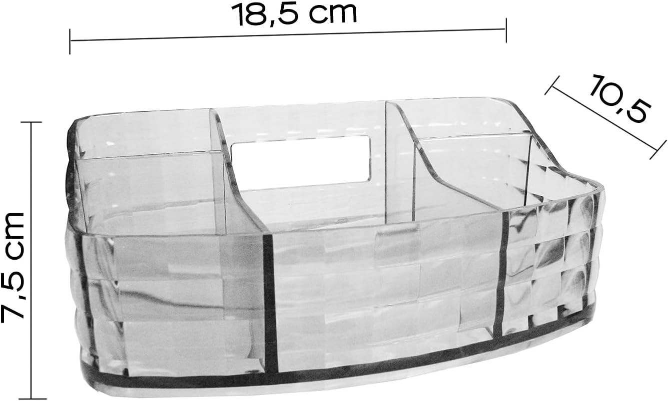 Gedy - Porte MAQUILLAGE Transparent Glady G-GL000000300