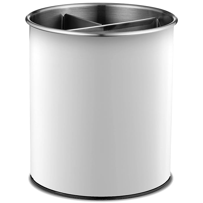 Buy ExtraLarge Stainless Steel Kitchen Utensil Holder 360° Rotating