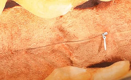 Miniatura 5 de Simulation Nuts - Almohada de felpa suave y creativa para dormir (anacardos (19.7 x 7.1 in)