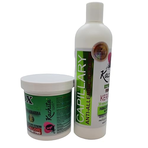 Miniatura 2 de Kachita Spell Kit Sin Formol Tratamiento de Queratina Brasileña Alisado de Keratina 16floz + Sistema Rejuvenecimiento Capilar Capilar Libre de