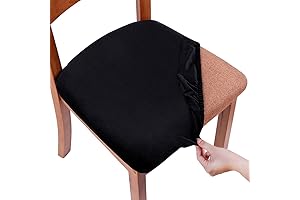 smiry Velvet Dining Chair Covers