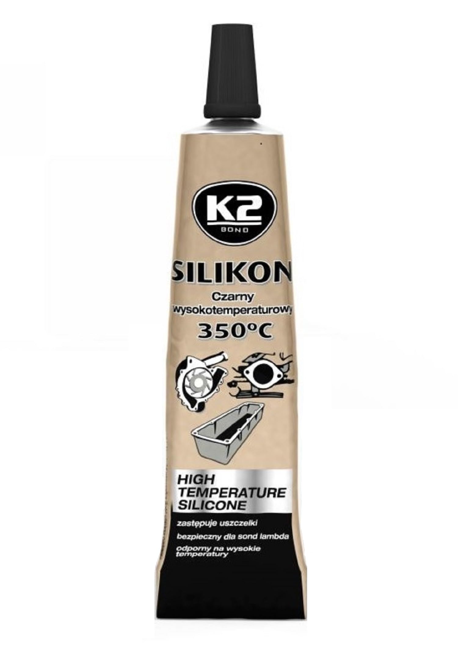 ZentimeX Hochtemperatur-Silikon-Dichtstoff, Silikondichtmasse, hitzebeständiger Dichtstoff für Haushalt, Auto, Fahrzeuge, Backöfen, Ofenfensterverglasung, Elektroherde, Herdplatten, Kochflächen, Ölwan