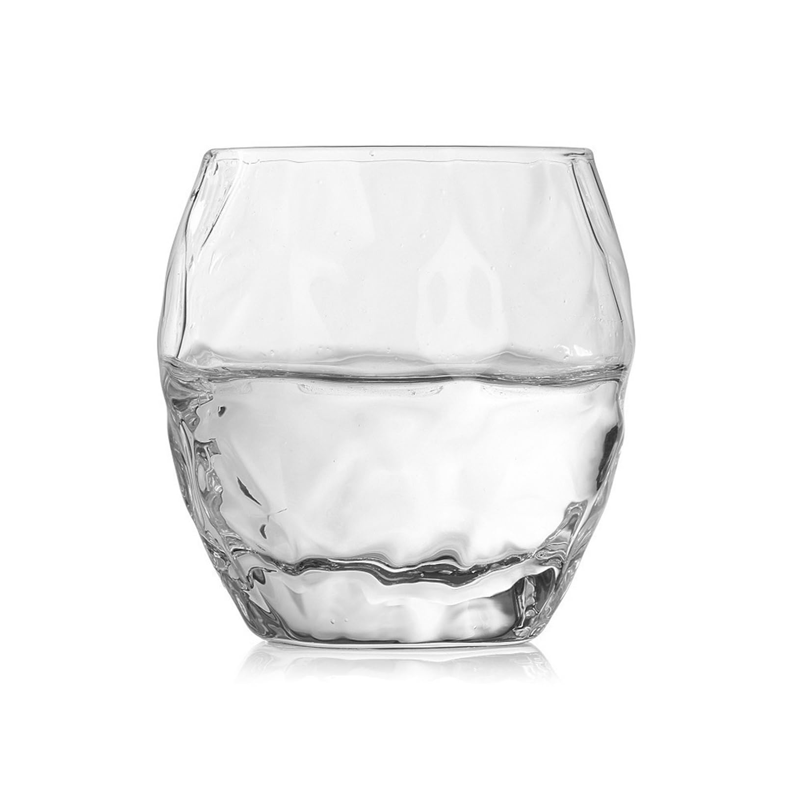 Vaso for beber con relieve martillado antiadherente y base pesada