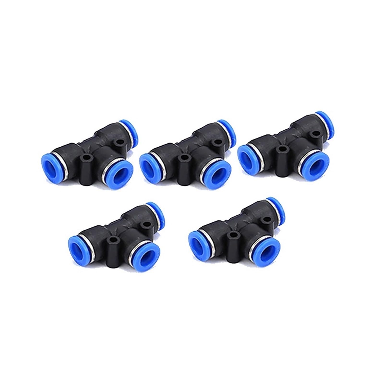 Wenwendianzi 5Pcs Pe 1Pcs Pu/Py/Pv/Pza/Pe 4Mm 6Mm 8Mm 10Mm 12Mm 14Mm Push In Hose Couping(,8Mm)