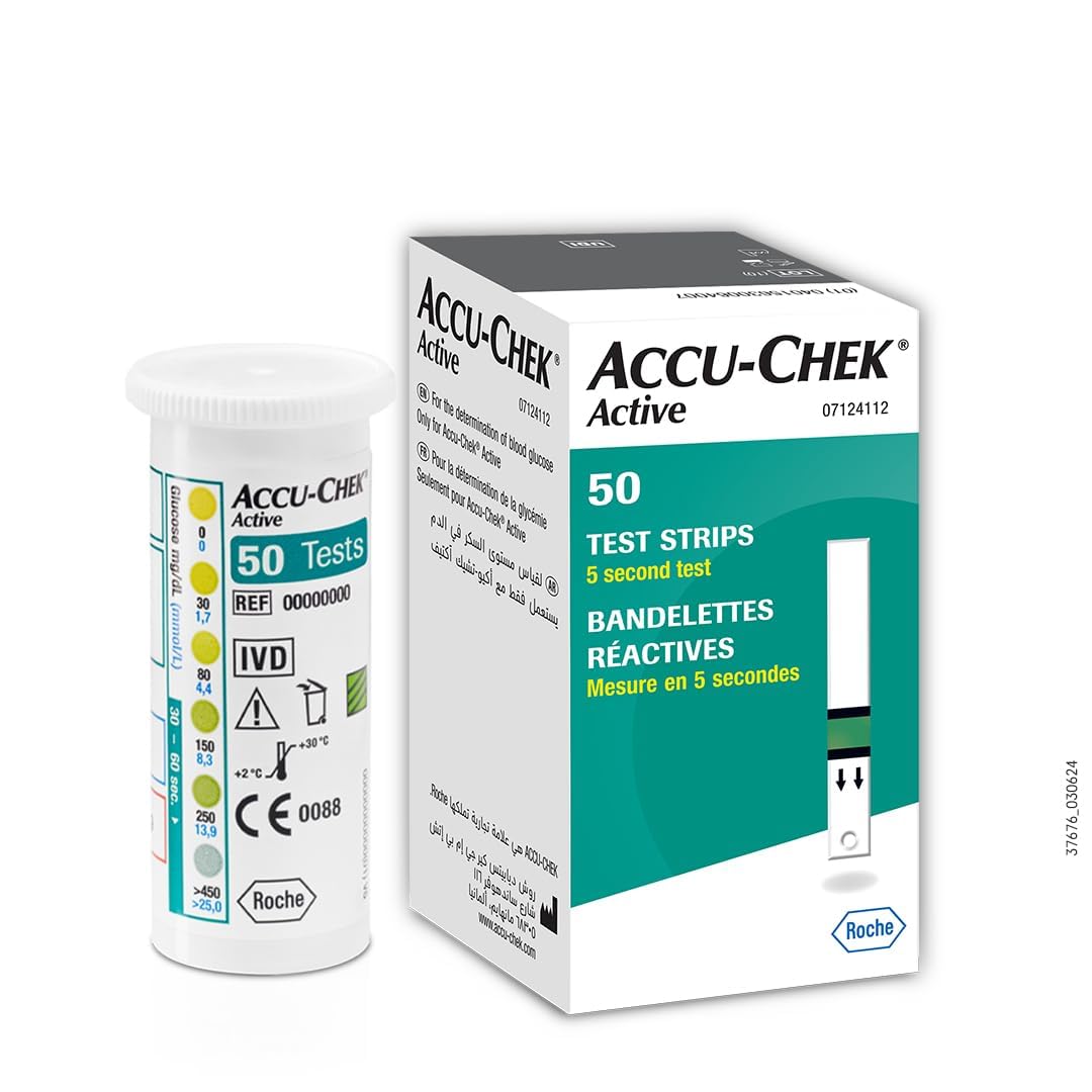 Accu-Chek Active glucometer 50 Strips-image-25