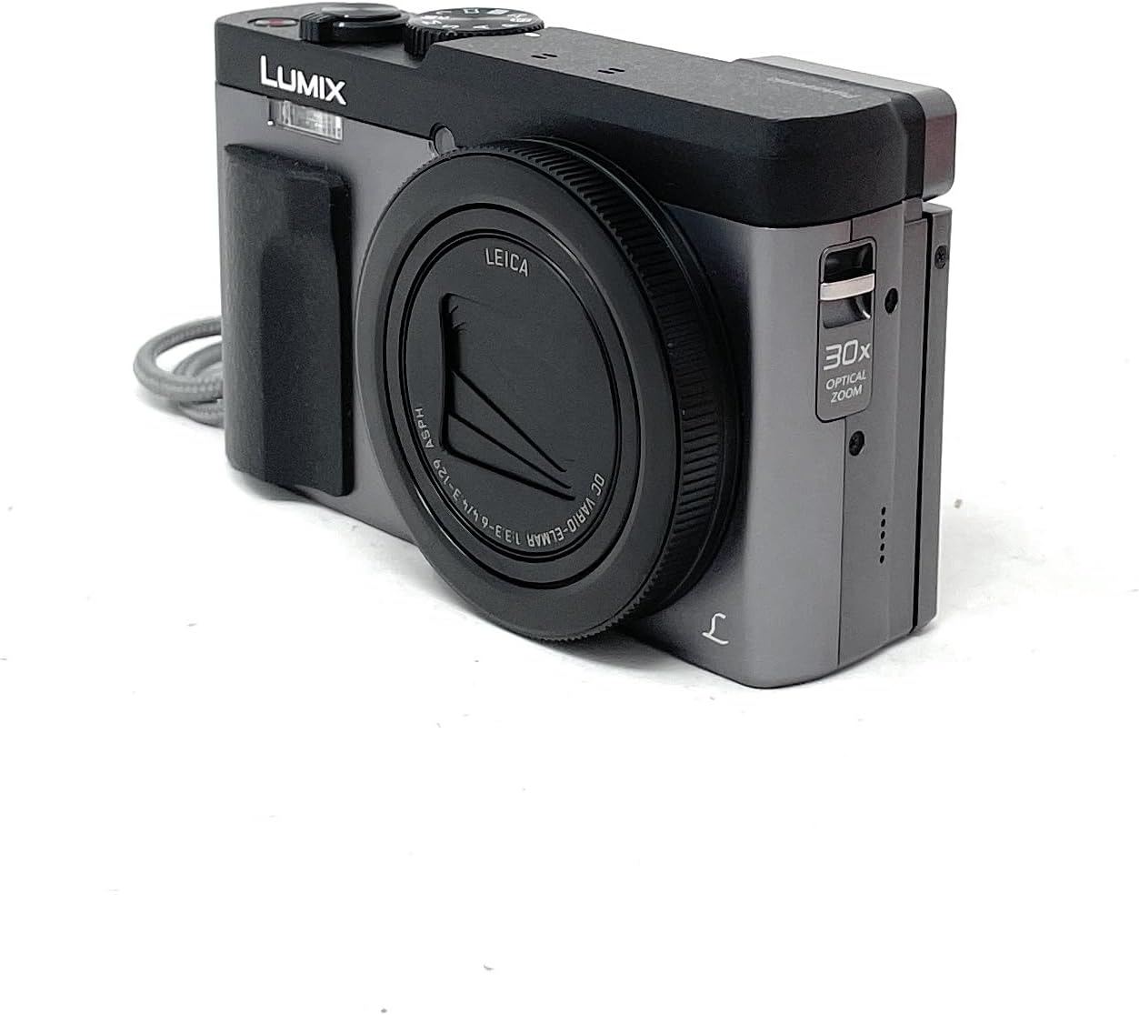 Panasonic Lumix DC-TZ90EG-K Compact Camera 20.3 MP (Super Zoom, 10fps, 24-720mm F3.3-F6.4 lens, 30X Zoom, Flip Screen, 4K, Wifi, RAW, HDMI) Black