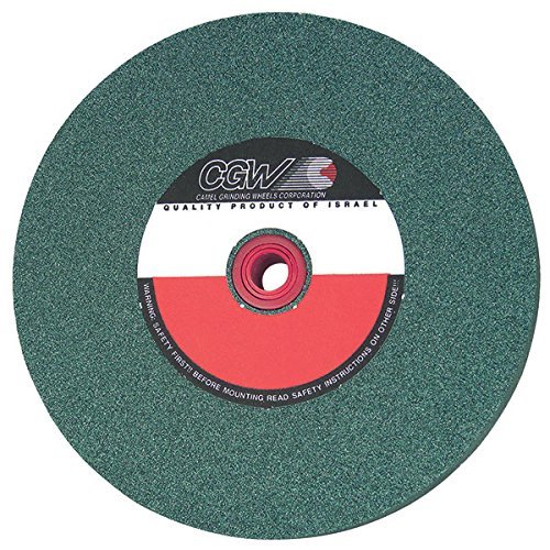 35053 8"x 1"x 1" 100-I Green Silicon Carbide Bench/Ped Grinding Wheel