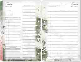 BLOOMページ Amazon.com : FranklinCovey - Blooms Two Page Per Day Ring