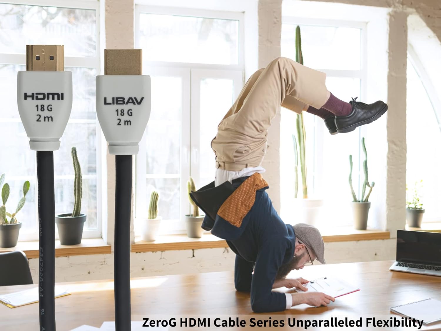 Liberty AV Zero-G 18G Super Flexible High Speed HDMI Cable Series 2.5M