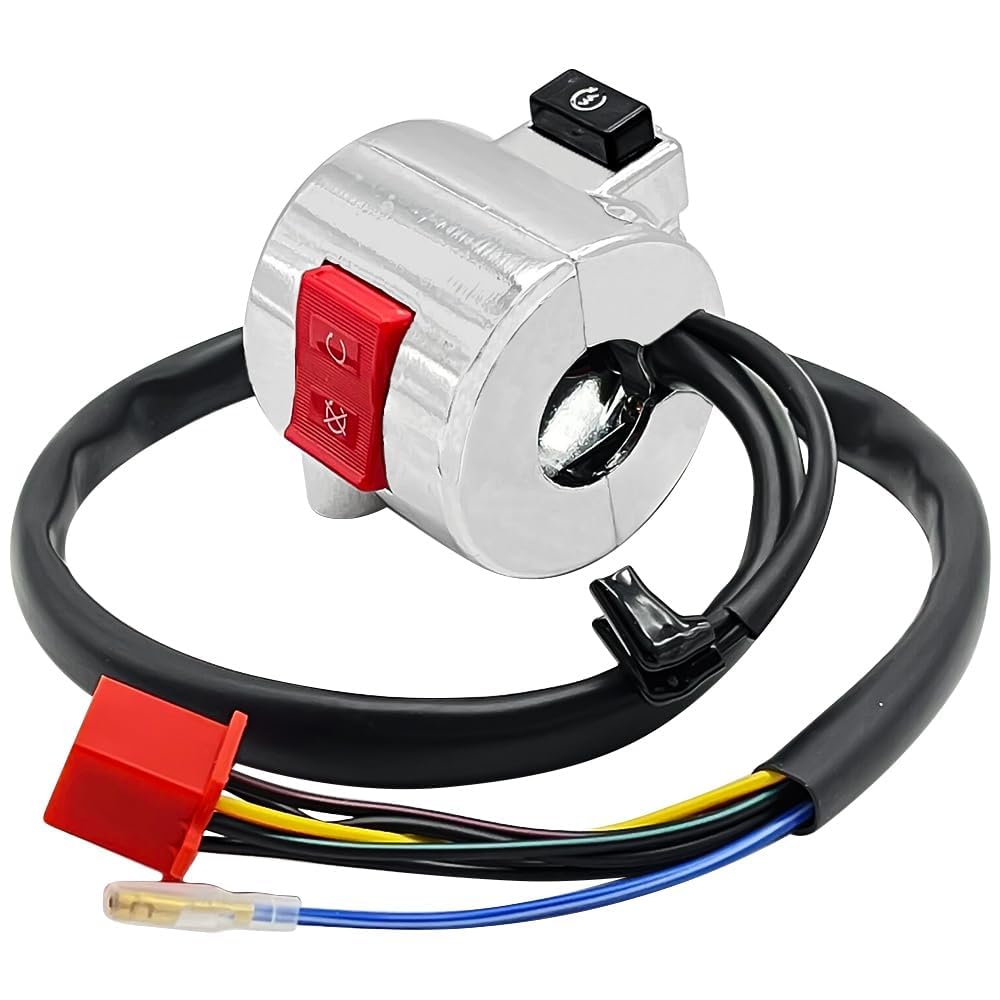 Interruttore manubrio destro per Honda Shadow ACE 750 VT750 VT750C VT750CD 1998-2003 Avviamento Arresto Spegnimento Pulsante