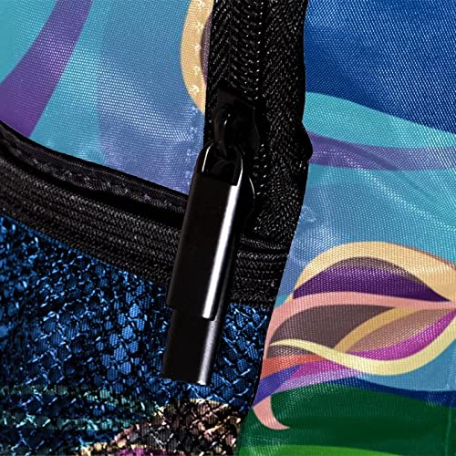 Sac à dos pour garçons et filles bleu multicolore de 30,5 cm - 4
