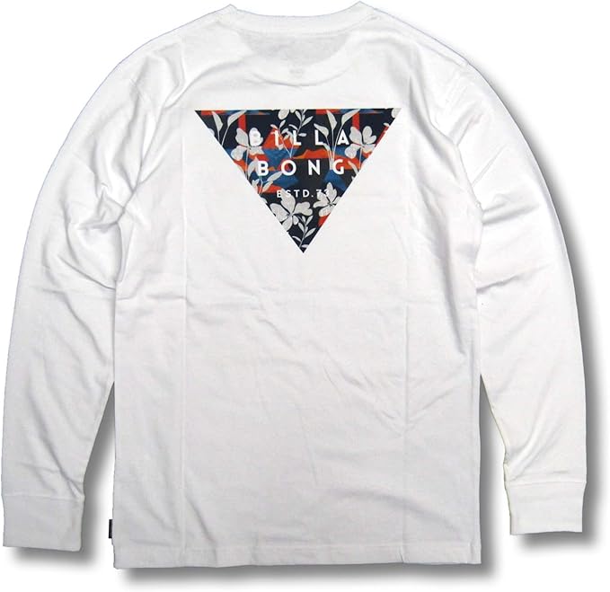 Amazon ビラボン ロンt メンズ Billabong 長袖 Tシャツ サーフブランド ロングスリーブ Ba012 052 Wht M Tシャツ カットソー 通販