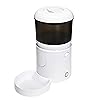 Amazon Basics Automatic Cat Feeder with Programmable Voice Recorder, Slow Feed, Portion Control, 4L Capacity, White