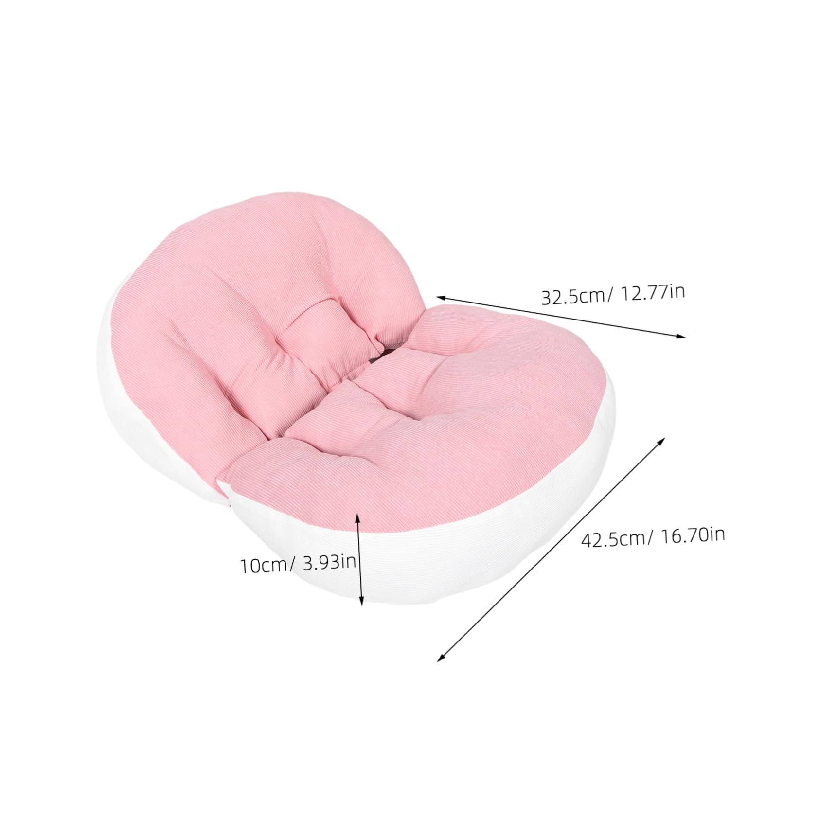 UPKOCH U Shaped Pregnancy Pillow for Women Ergonomic Belly Support for Side Sleeping Nursing Lightweight Maternity for Comfort Travel