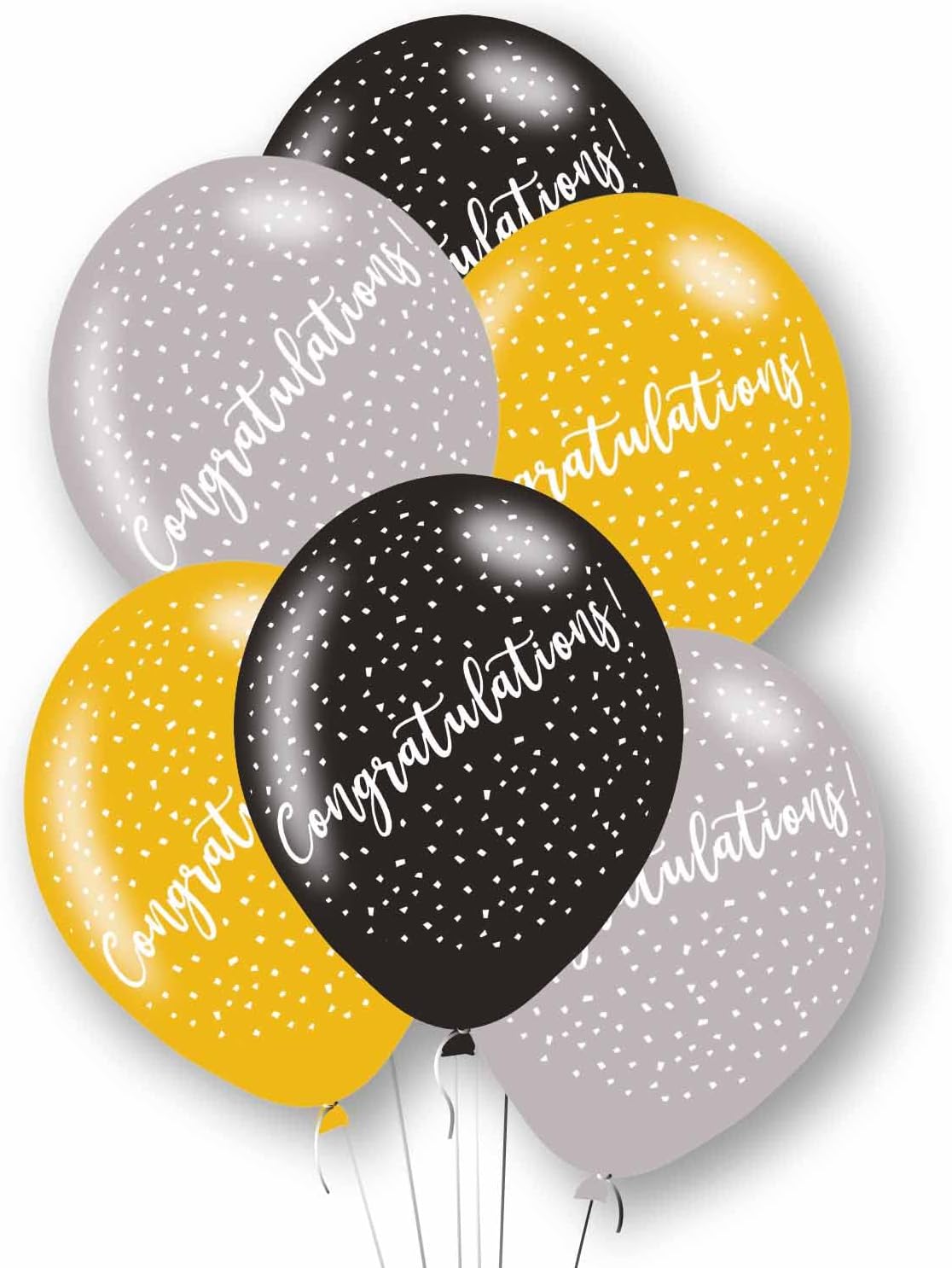 Amscan 9912794 Rtl Balln 6Pk Congratulations