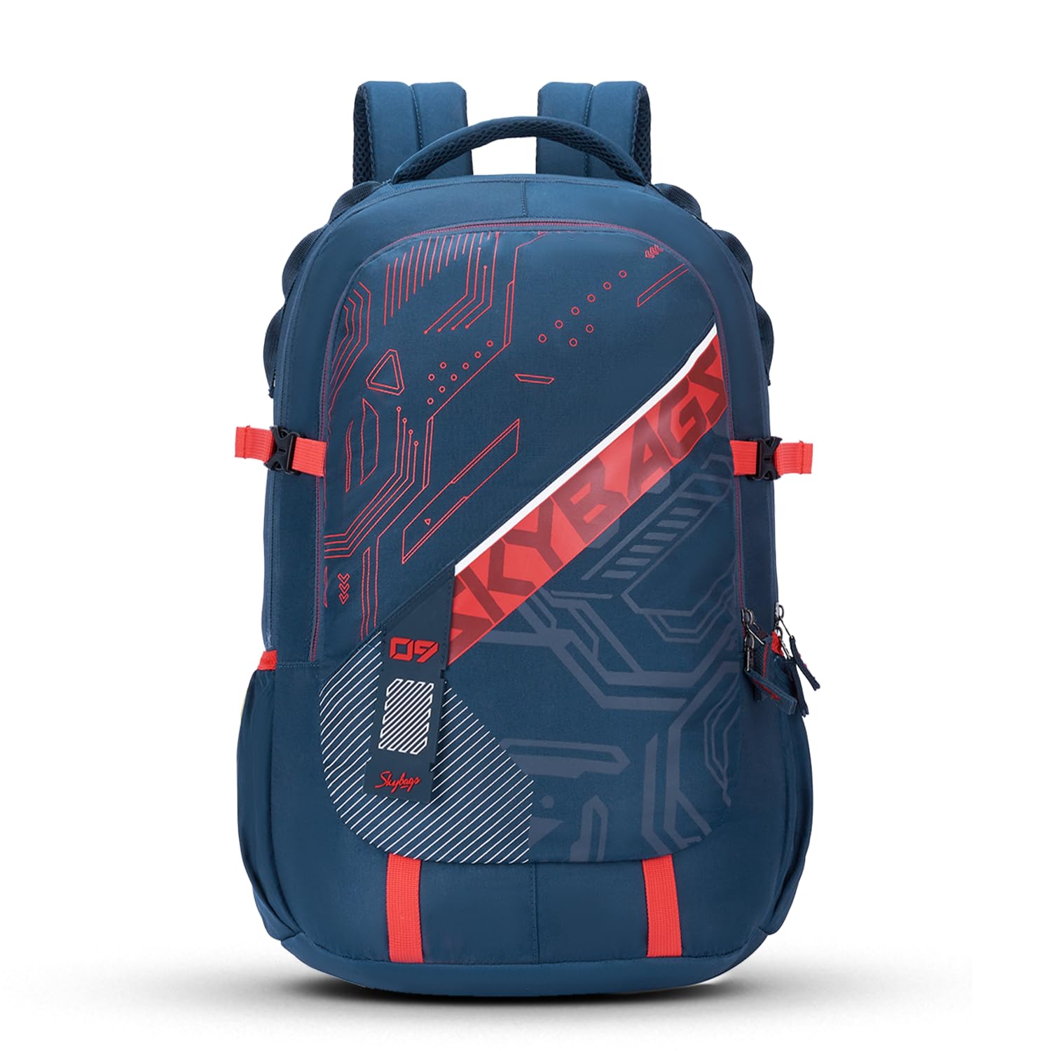 Vesper 40L Laptop Backpack with Rain Cover - Navy Blue