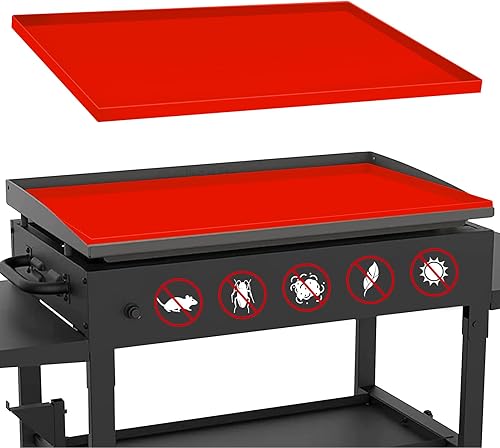 Tapete de silicona de 28 pulgadas, resistente grado alimenticio, fundas para parrilla Blackston de 28 pulgadas, protege la plancha de insectos,