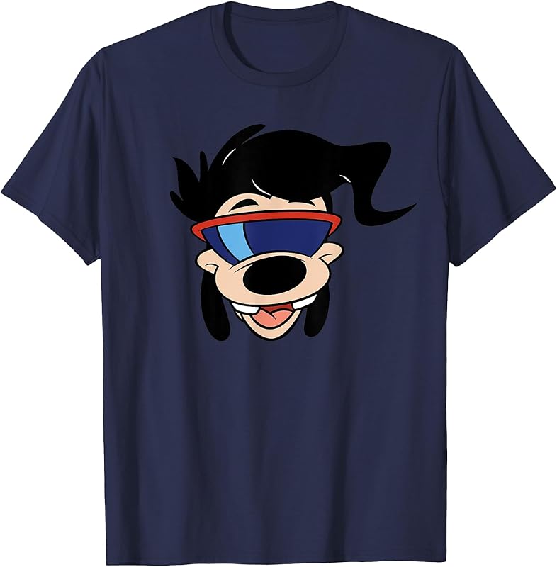 Disney A Goofy Movie 30Th Anniversary Powerline Max Big Face T-Shirt Design By Eglobaltime