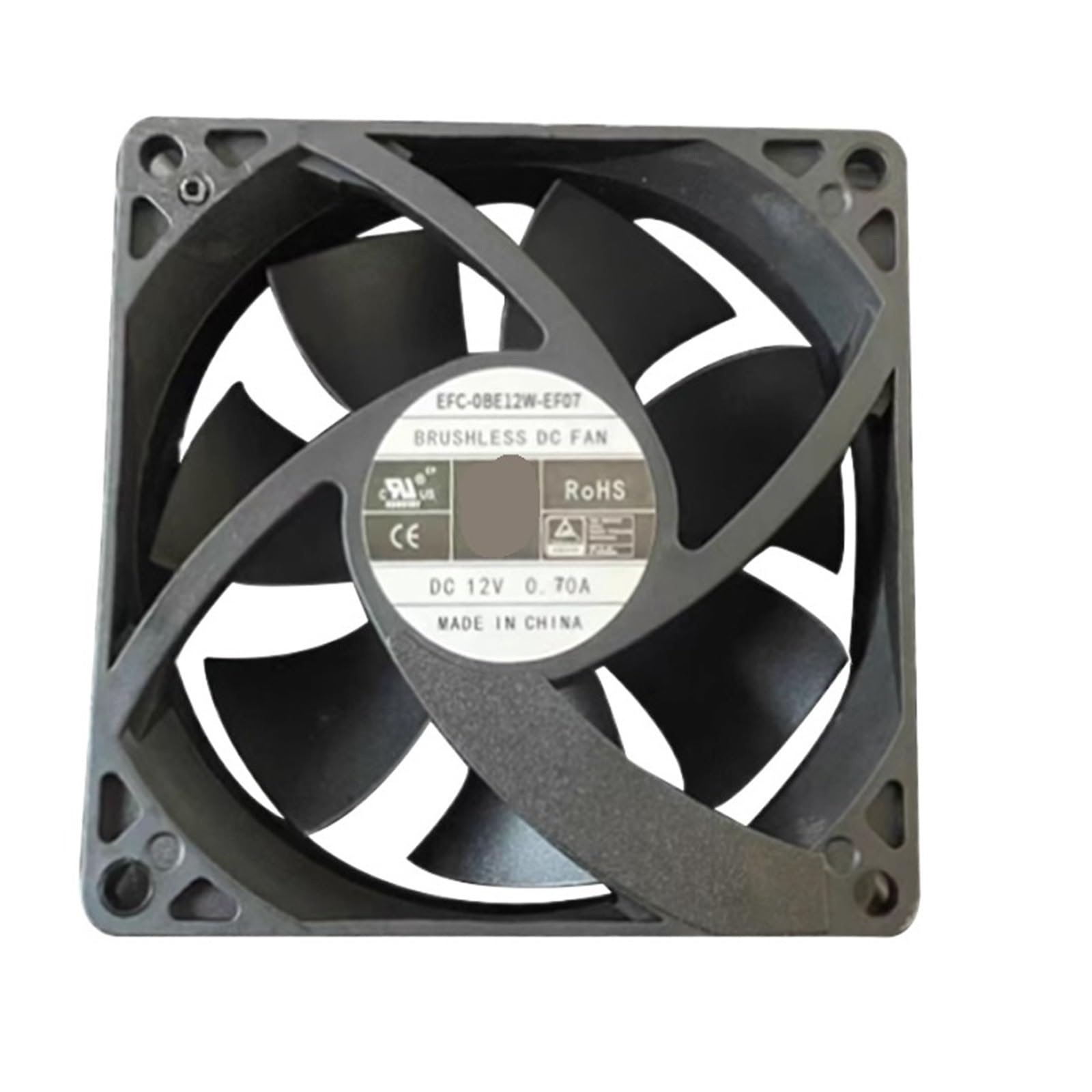 YMUGUEGH 8025 fan 80mm 80 * 80 * 25mm EFC-08E12W-EF07 DC12V 0.7A cooling fan(Pwm 4wire)