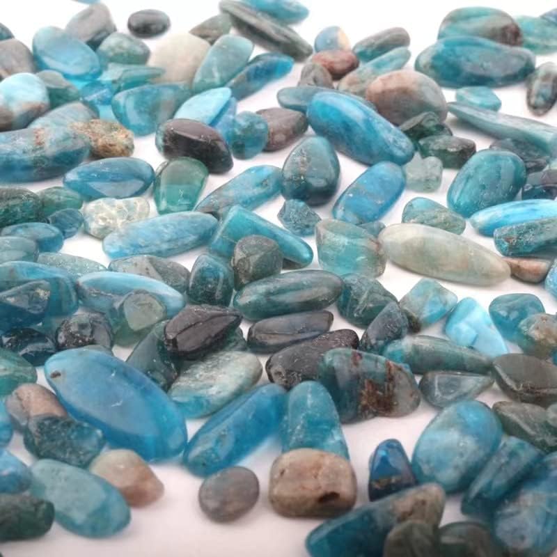 FFIME 卸売 宝石 砂利 クリスタル 天然アパタイトクォーツ チップ 9mm-12mm ホームデコレーション 300g