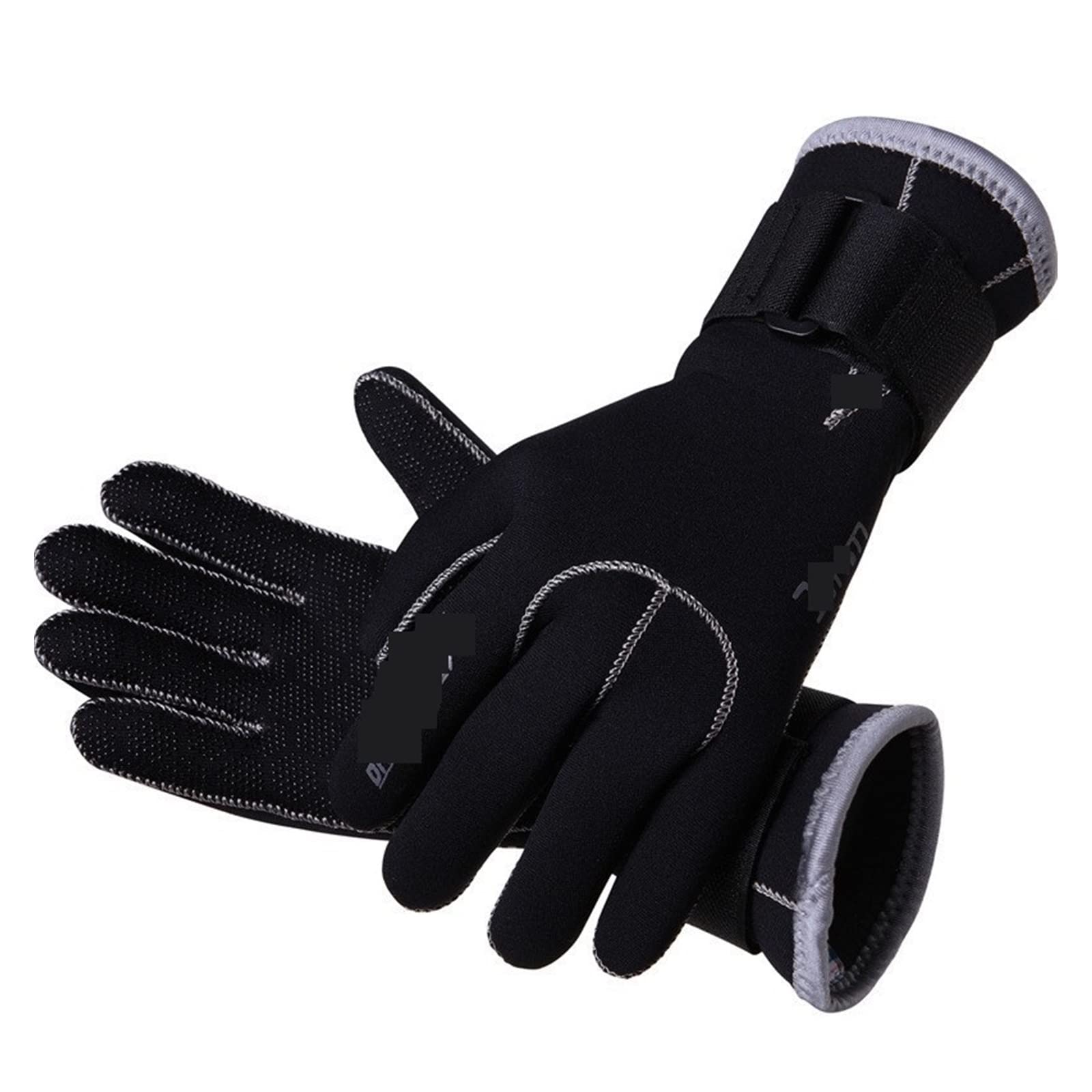 Neoprenanzughandschuhe, 3 mm Neopren-Tauchhandschuhe, Handschuhe for Schwimmen, warm halten, Schwimm- und Tauchausrüstung, blaues Tauchsegel for Surfen, Paddeln