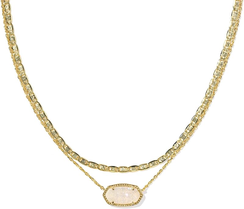 Elisa Multi Strand Necklace for Women, Fashion Jewelry