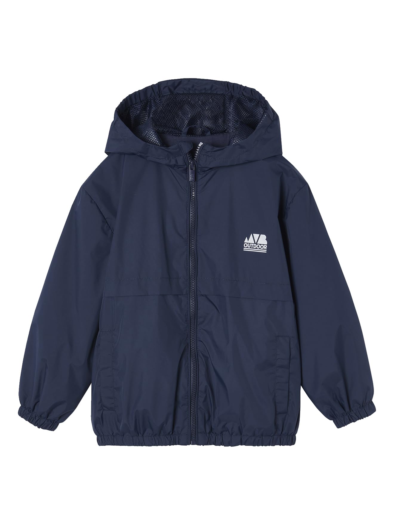 VERTBAUDET Coupe-​vent mixte avec poche de rangement bleu nuit 5A