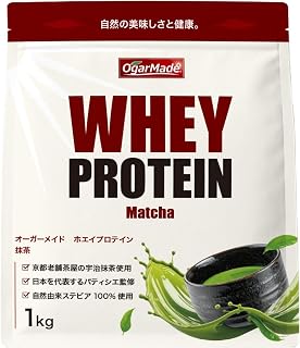 MAD PROTEIN ホエイプロテイン WPC 国内製造 (抹茶ラテ, 1kg)