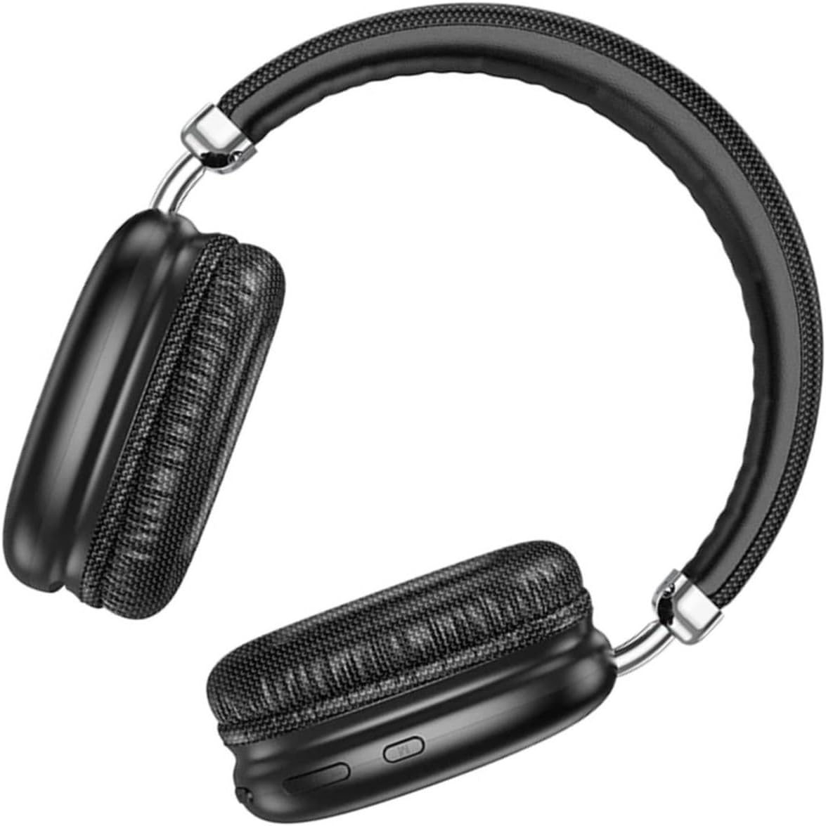 Compatible for Wireless Bluetooth Headphones Foldable HiFi Stereo Headset Game Music Earphone with Mic(K)