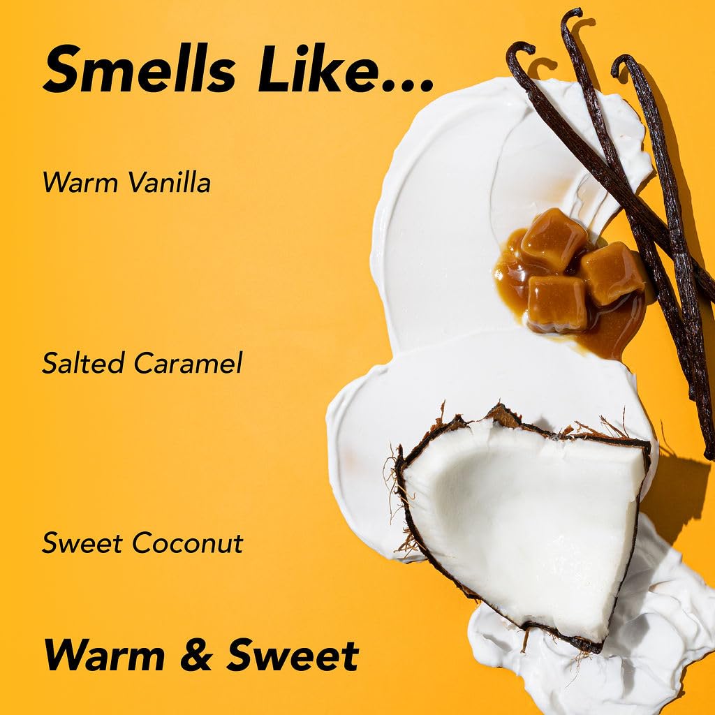 Bundle of Holler And Glow Miami Wave Salted Caramel Body & Hair Mist + Body Butter, Body Spray, Hair Perfume, Sweet Coconut, Vanilla Scented, Moisturizing, Nourishing, Shea Butter, 2 Piece Set - Image 5