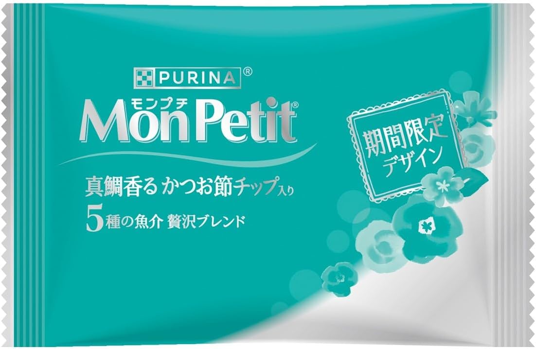モンプチ ドライ 真鯛香るかつお節チップ入り 5種の魚介 贅沢ブレンド