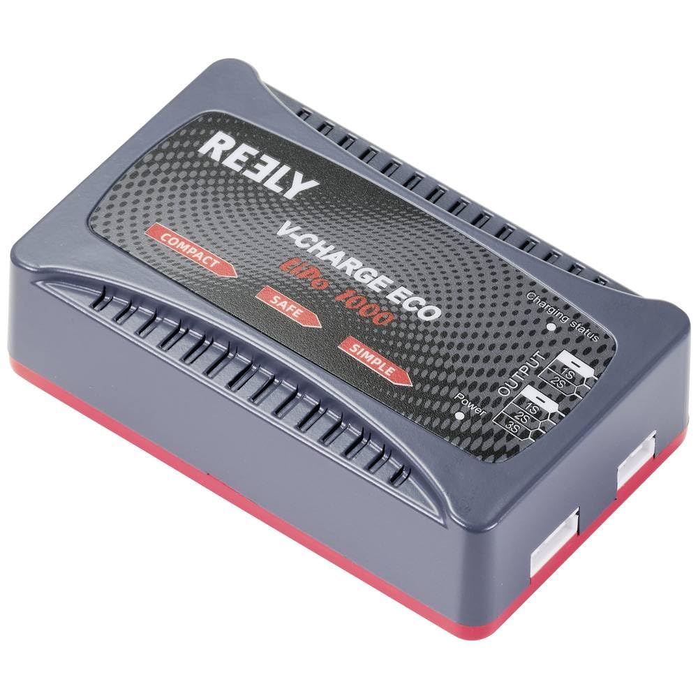 Reely V-Charge ECO LiPo 1000 Modelling Charger 230 V 1 A Li-Polymer
