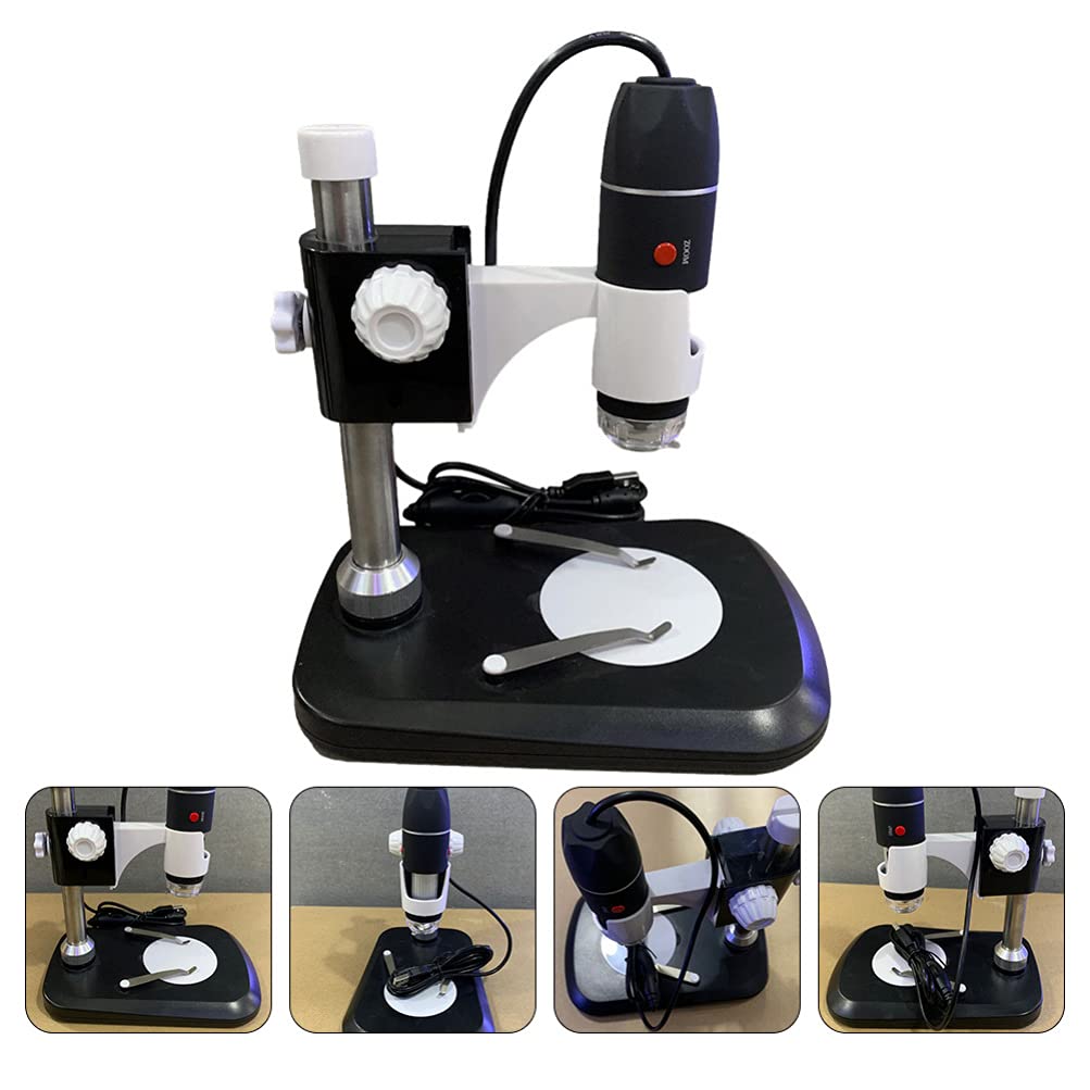 ibasenice 1 Pc Microscopio Lupa De Aumento Lupa Digital Aumentador Reparar Camera Ferramentas Mini Cámara Cámaras Digitales Lupas De Joyería Lupa Portátil Batería Número Abdominales