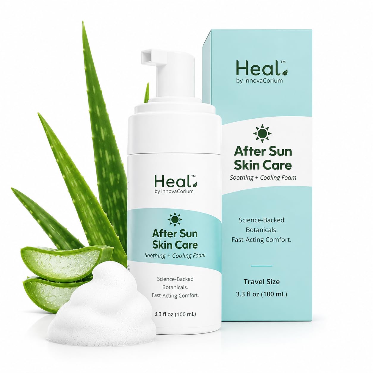 Heal Aftersun Lotion with Aloe Vera | Sunburn Relief
