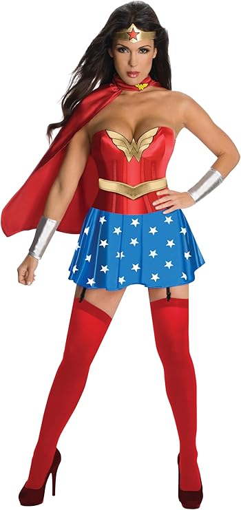 Rubies Wonder Woman Corset and Skirt Costume